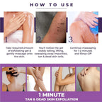 Instant Tan & Dead Skin Removal Exfoliating Gel 100 gm (Pack of 2)